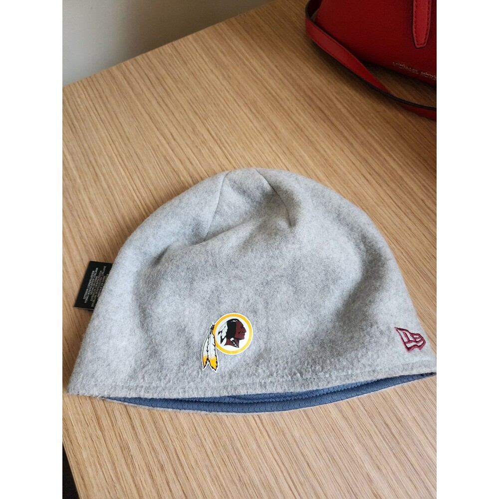 NFL Washington Redskins New Era Blue & Gray Reversible Beanie